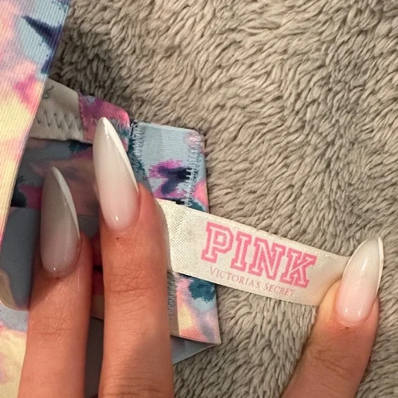 Like new Victoria Secret Pink Tie-Dye Strappy Bralette - Picture 5 of 9